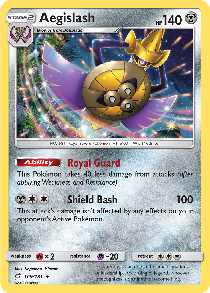 Aegislash (Reverse Holo)