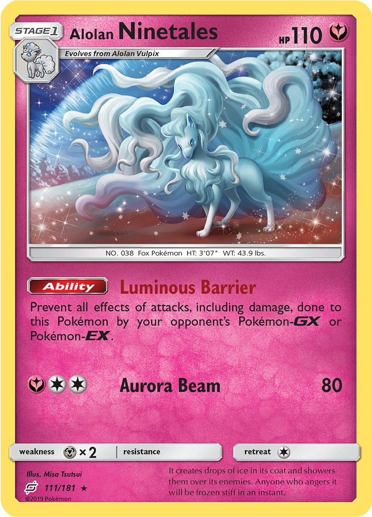 Alolan Ninetales (Reverse Holo)