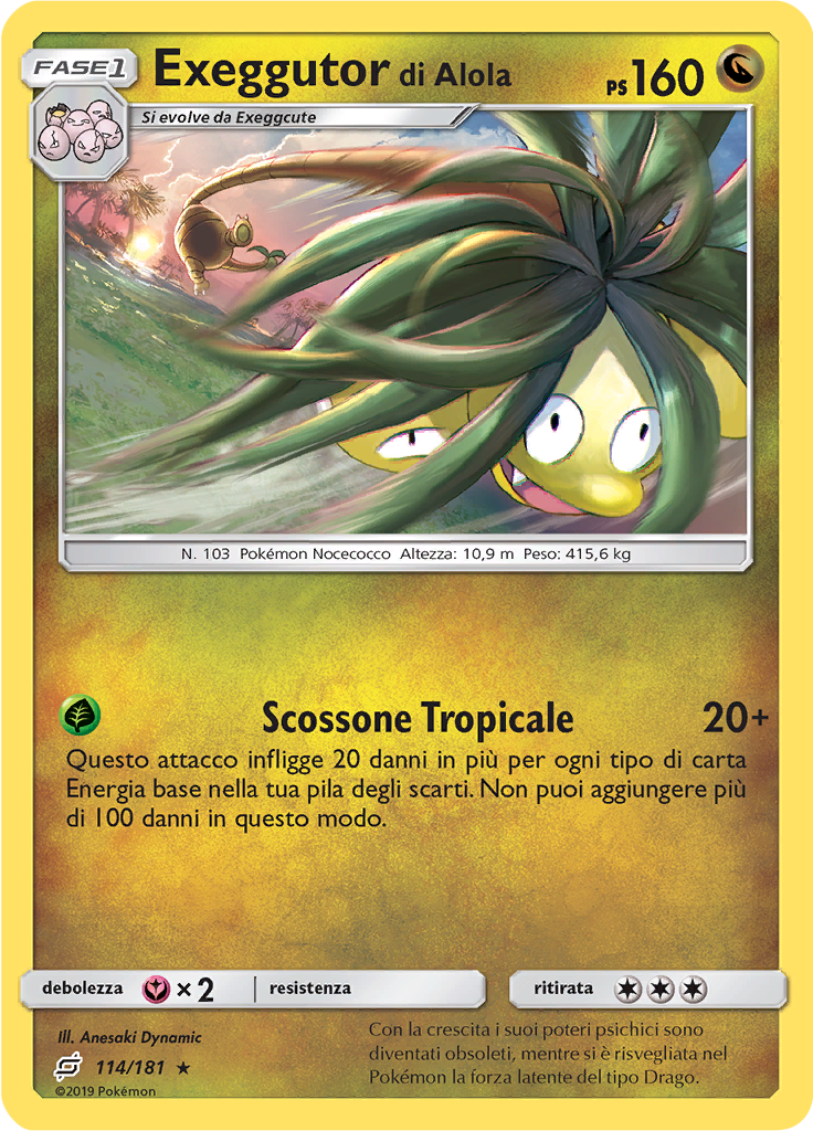 Exeggutor di Alola