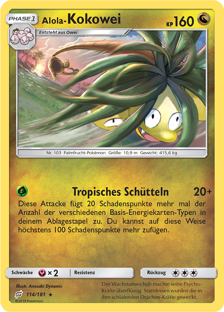 Alola-Kokowei (Reverse Holo)