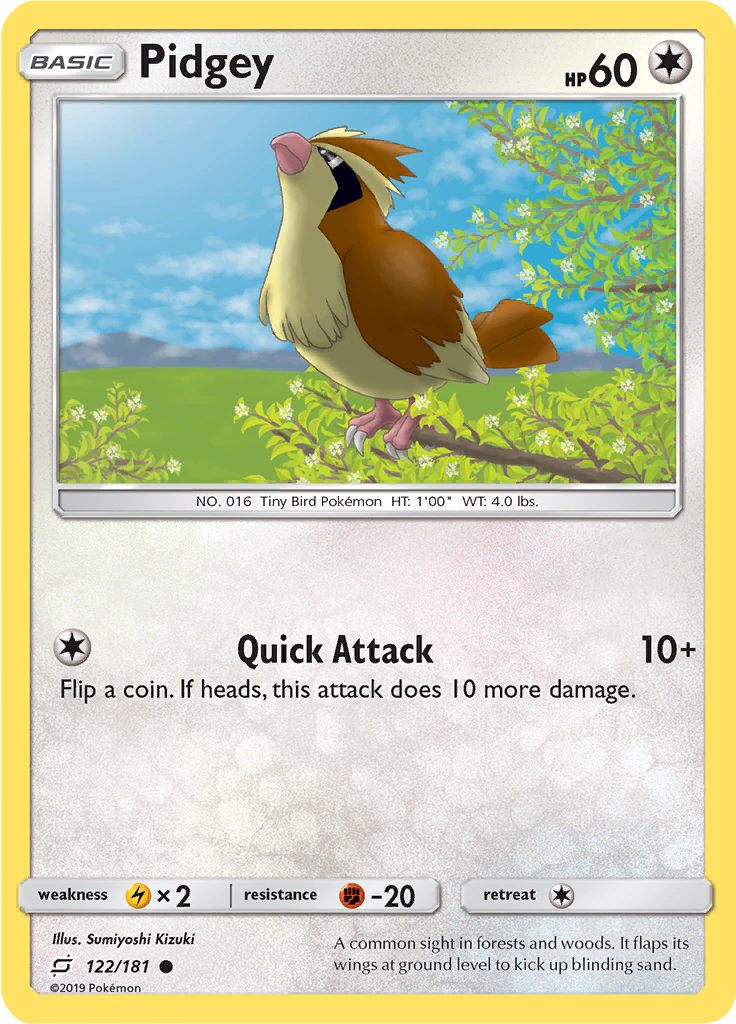 Pidgey (Reverse Holo)