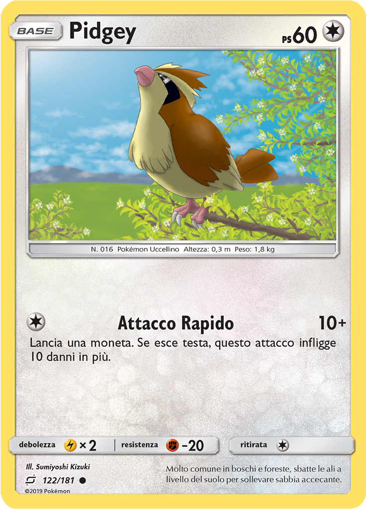 Pidgey (Reverse Holo)