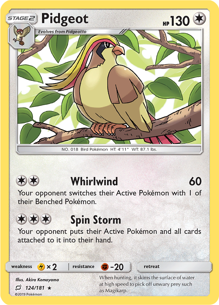 Pidgeot (Reverse Holo)