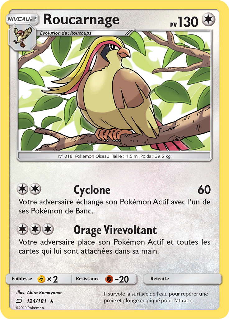 Roucarnage (Reverse Holo)