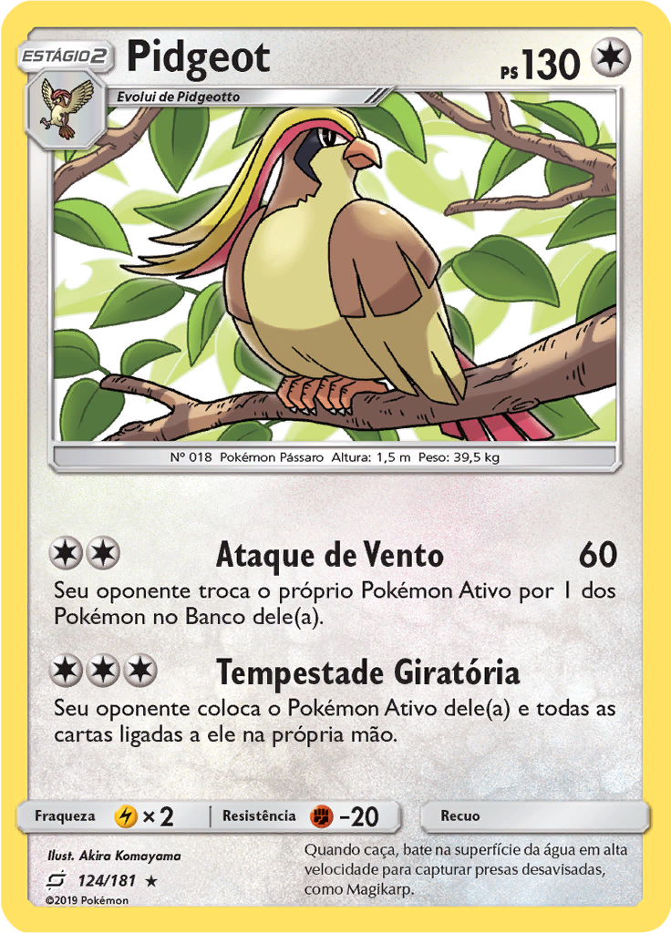 Pidgeot (Reverse Holo)