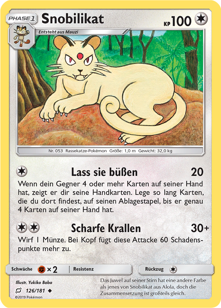 Snobilikat (Reverse Holo)