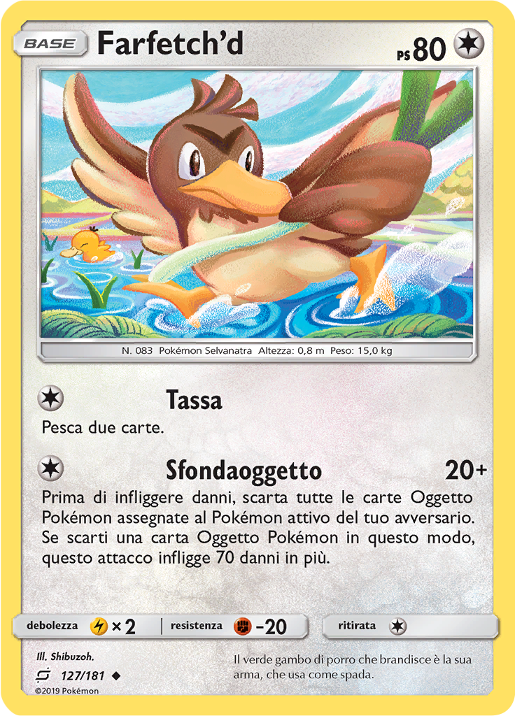 Farfetch’d (Reverse Holo)