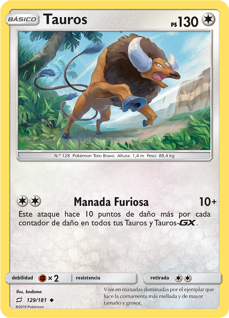 Tauros (Reverse Holo)
