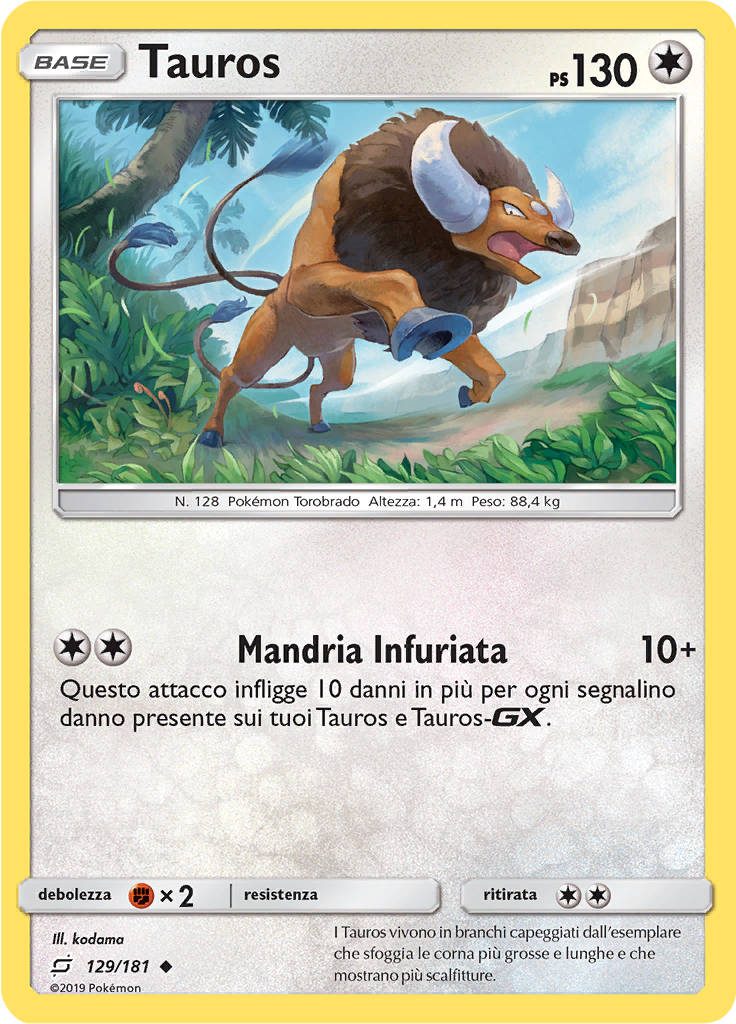 Tauros (Reverse Holo)
