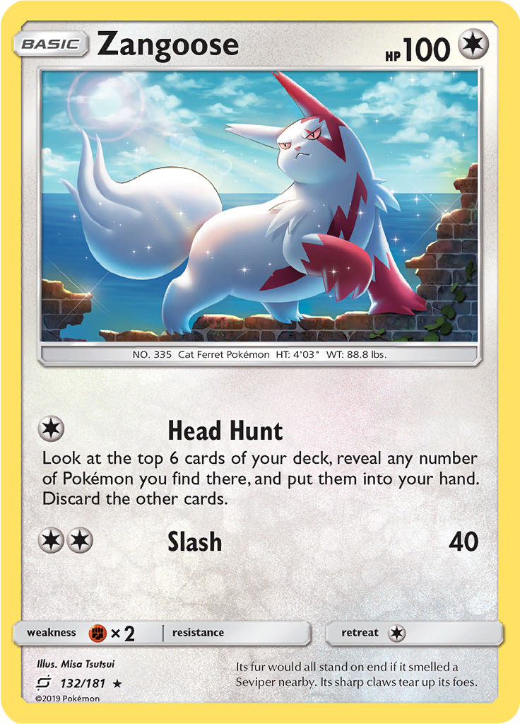 Zangoose (Reverse Holo)