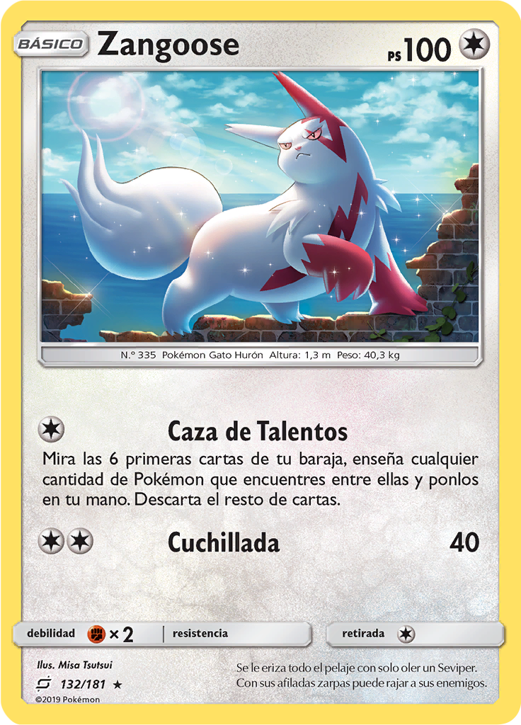 Zangoose (Reverse Holo)