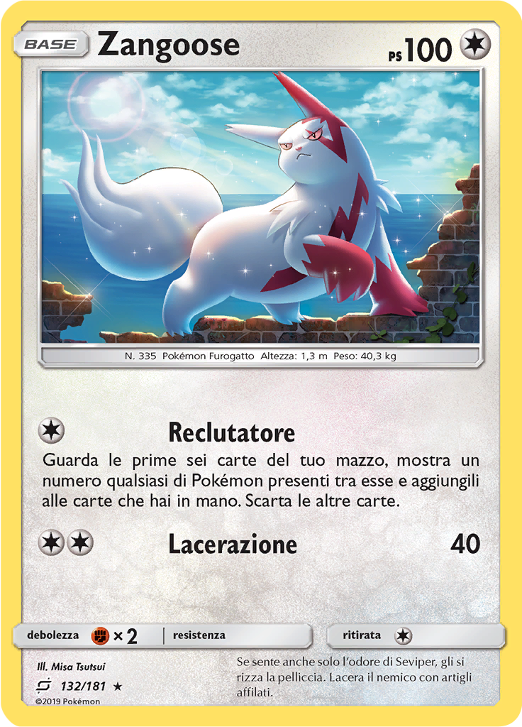 Zangoose (Reverse Holo)