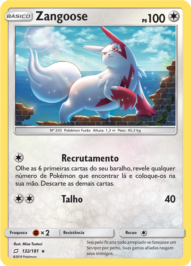 Zangoose (Reverse Holo)