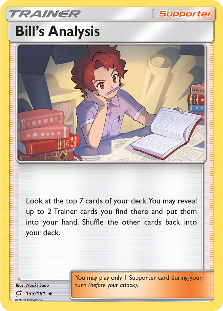 Bill’s Analysis (Reverse Holo)