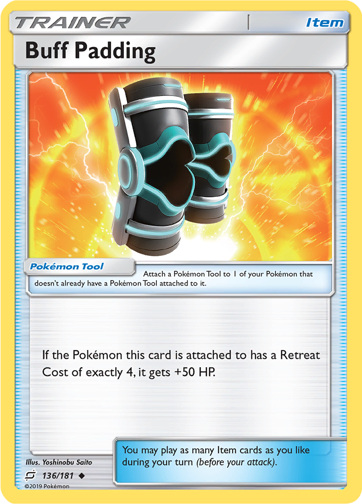 Buff Padding (Reverse Holo)