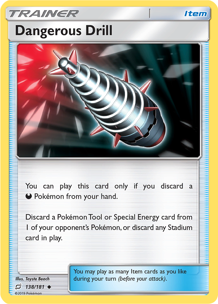Dangerous Drill (Reverse Holo)