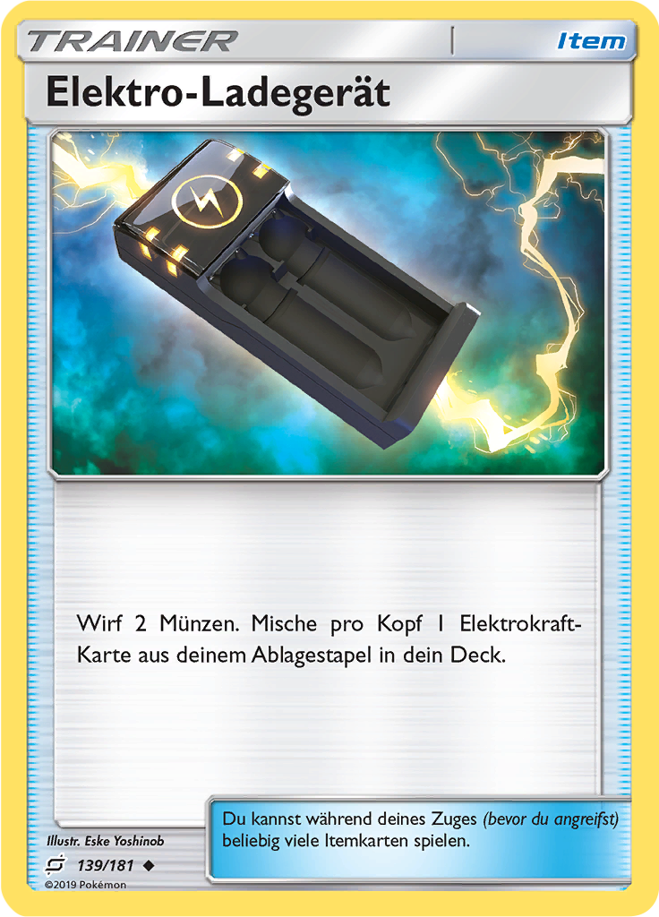 Elektro-Ladegerät (Reverse Holo)