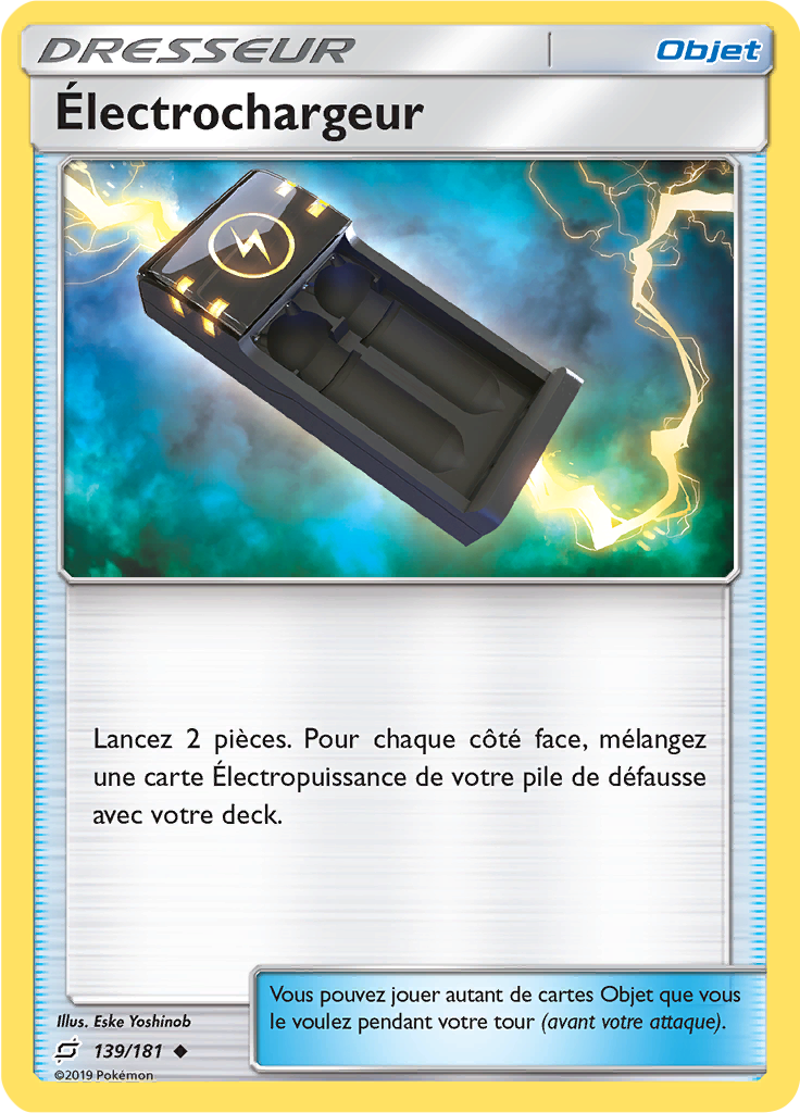 Électrochargeur (Reverse Holo)