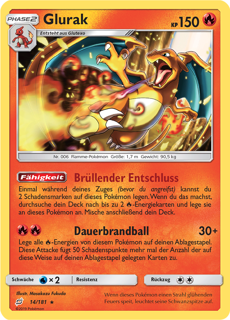 Glurak (Reverse Holo)