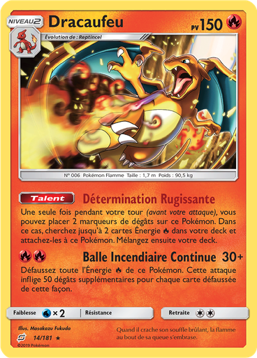 Dracaufeu (Reverse Holo)