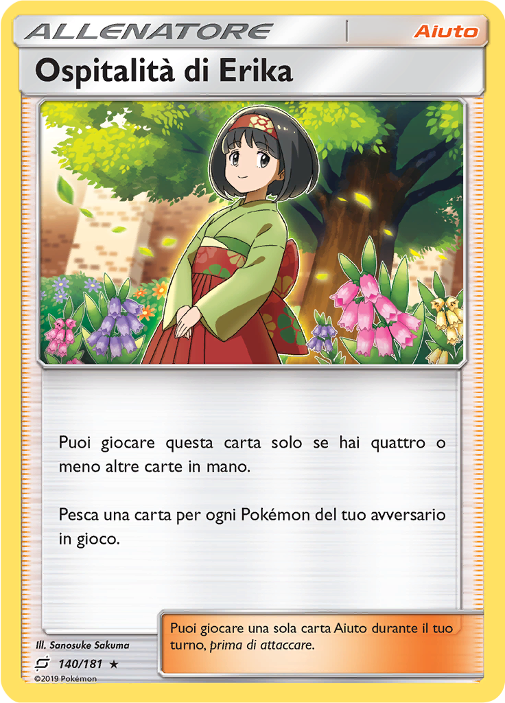 Ospitalità di Erika (Reverse Holo)