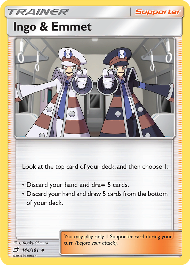 Ingo & Emmet (Reverse Holo)