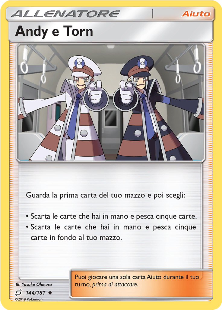 Andy e Torn (Reverse Holo)