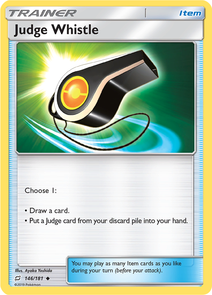 Judge Whistle (Reverse Holo)