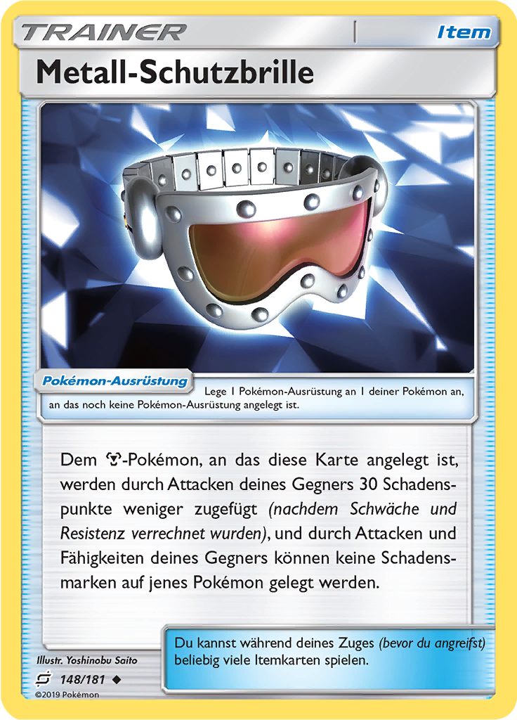Metall-Schutzbrille (Reverse Holo)
