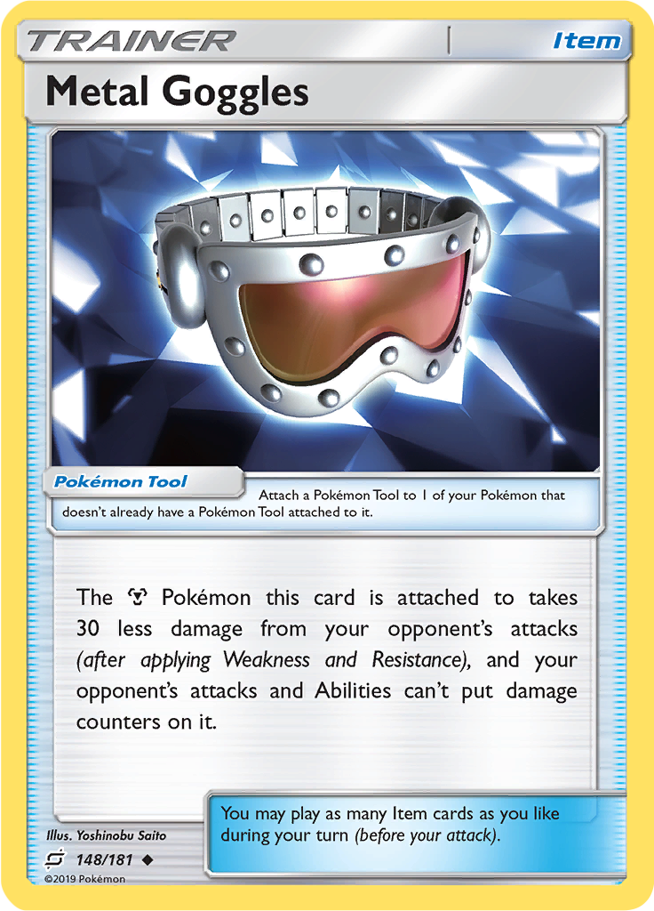 Metal Goggles (Reverse Holo)