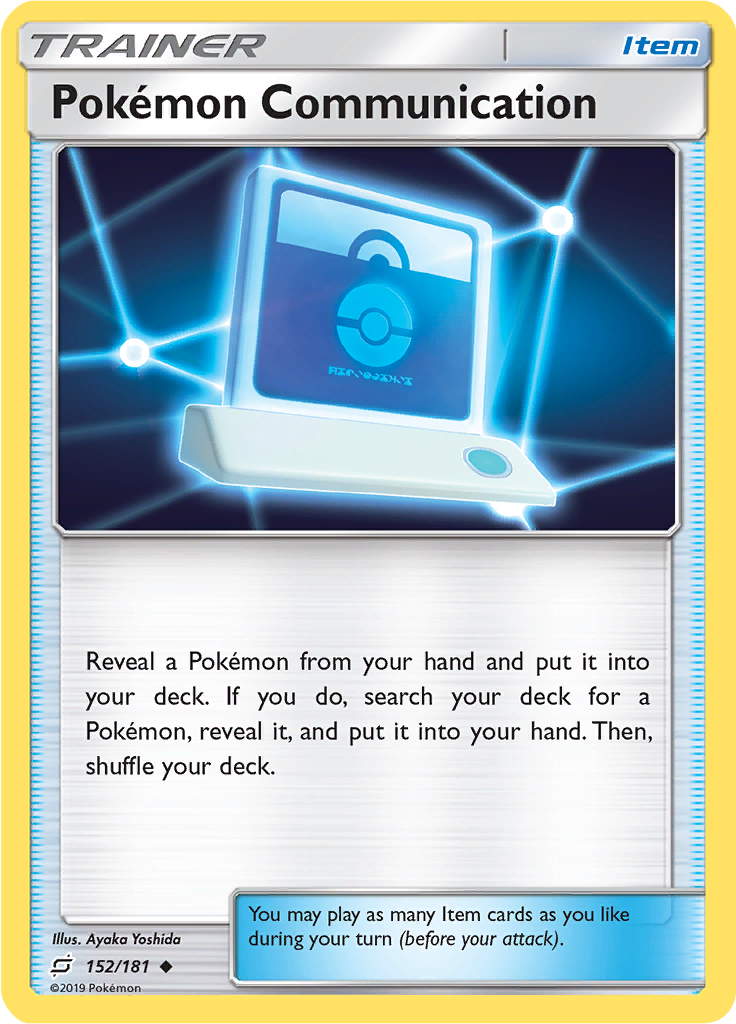Pokémon Communication (Reverse Holo)