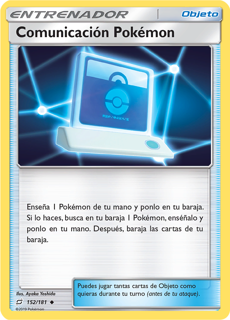 Comunicación Pokémon (Reverse Holo)