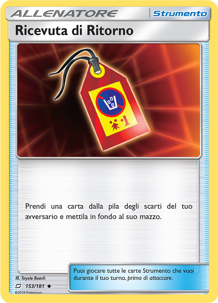 Ricevuta di Ritorno (Reverse Holo)