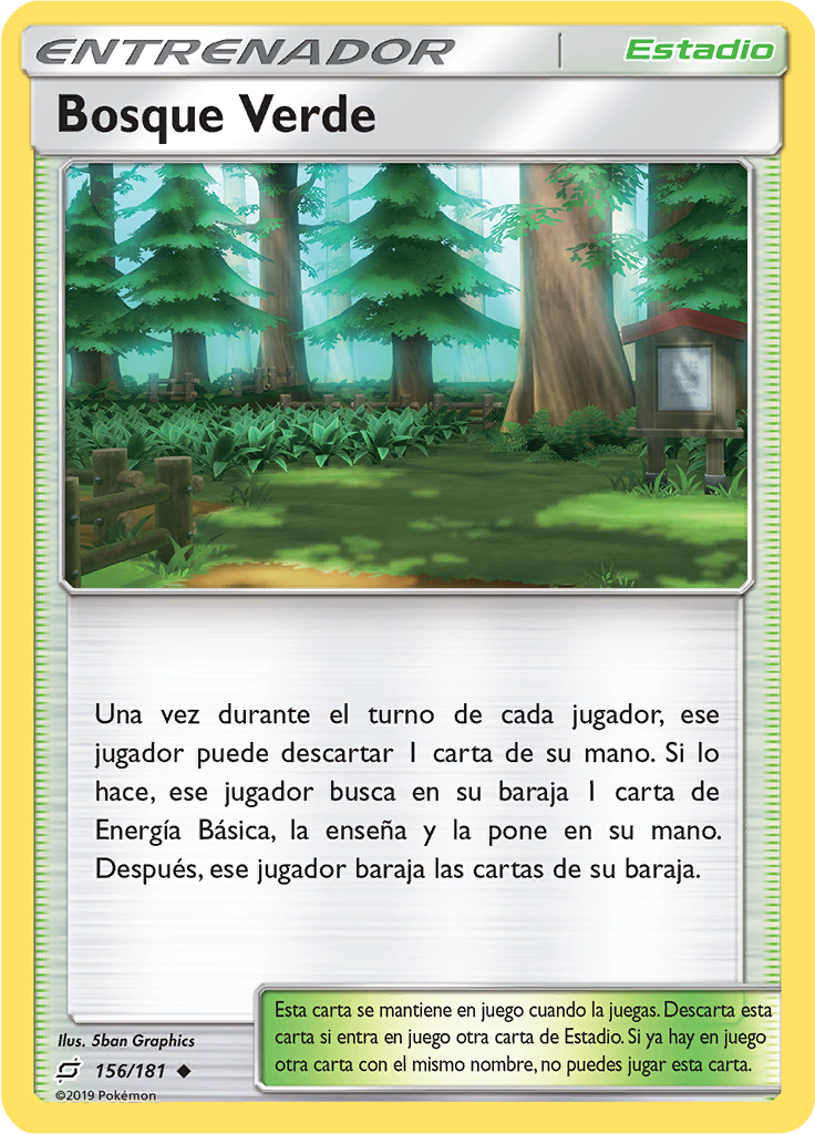 Bosque Verde (Reverse Holo)