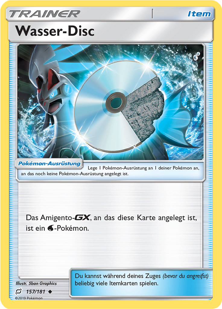 Wasser-Disc (Reverse Holo)