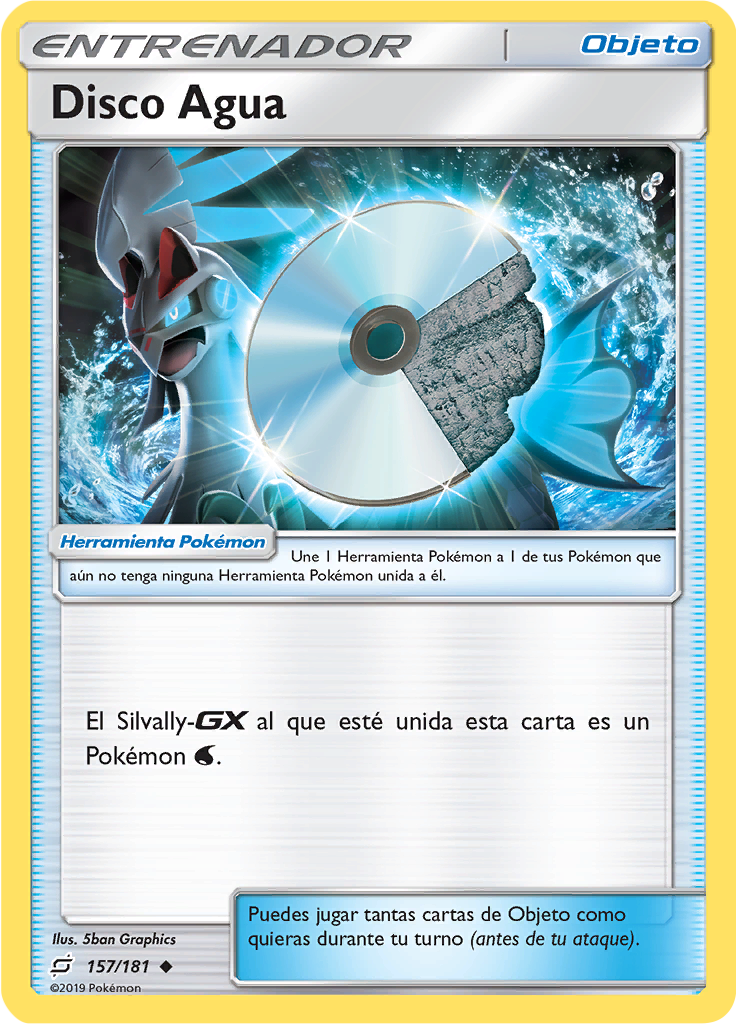 Disco Agua (Reverse Holo)