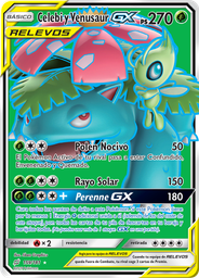 Celebi y Venusaur GX