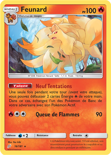 Feunard (Reverse Holo)
