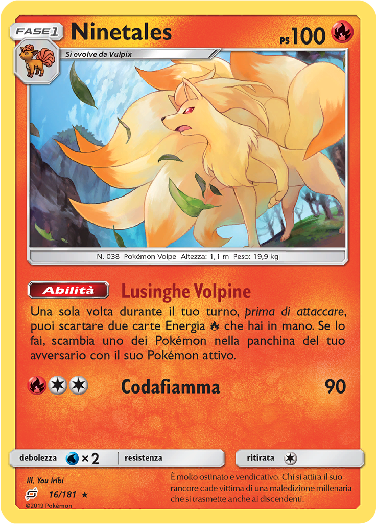 Ninetales (Reverse Holo)