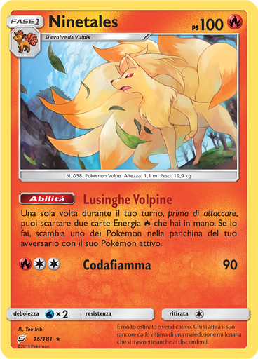 Ninetales (Reverse Holo)