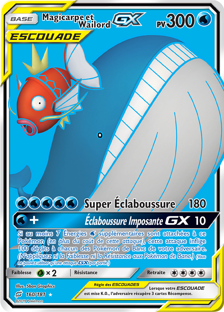 Magicarpe et Wailord GX