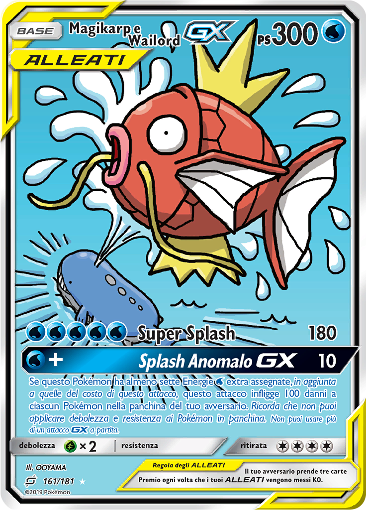 Magikarp e Wailord GX