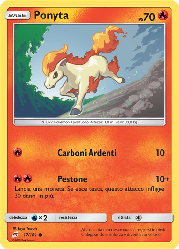 Ponyta (Reverse Holo)