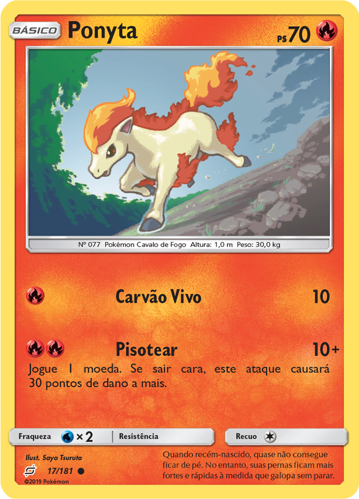 Ponyta (Reverse Holo)