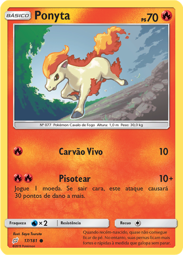 Ponyta (Reverse Holo)