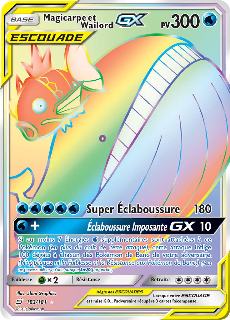 Magicarpe et Wailord GX