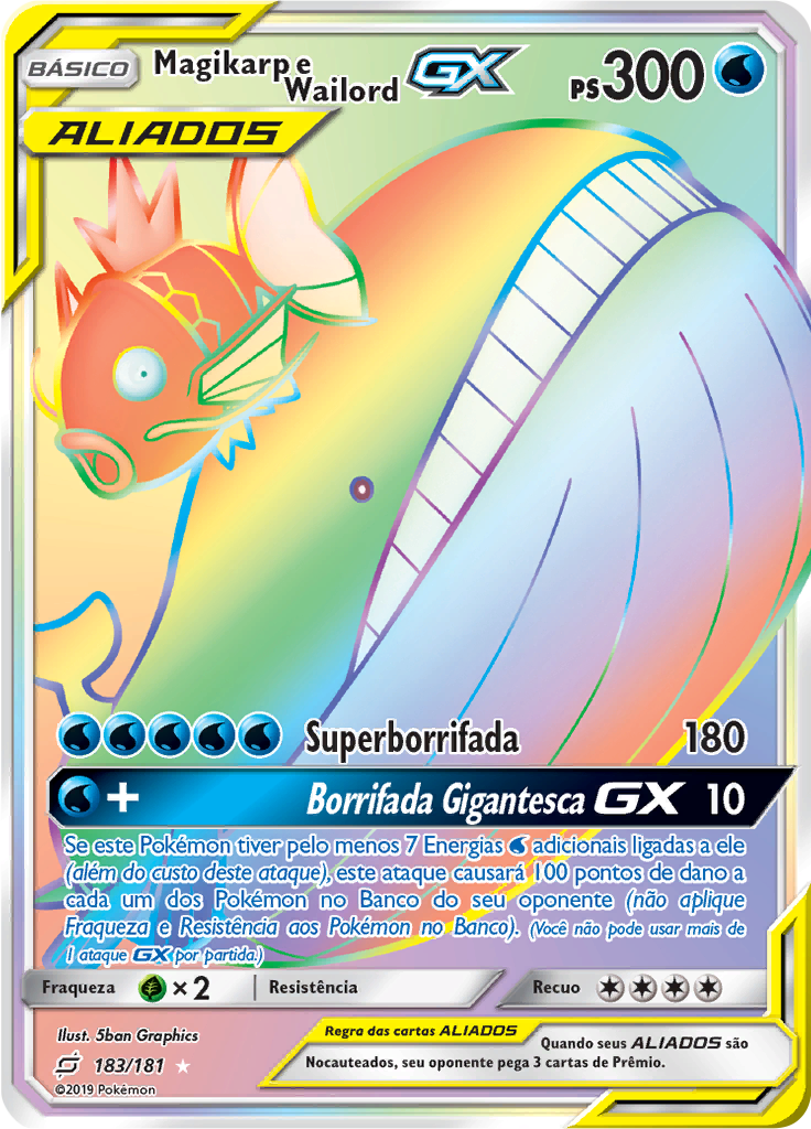 Magikarp e Wailord GX