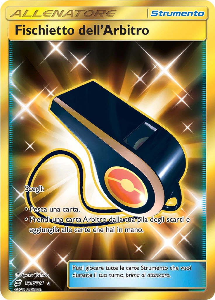 Fischietto dell’Arbitro