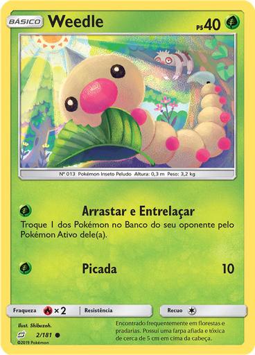 Weedle (Reverse Holo)