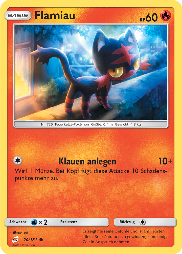 Flamiau (Reverse Holo)